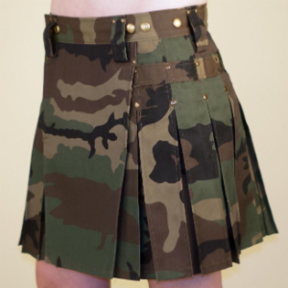 Camouflage Mini Skirt